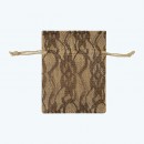 Single Side Lace Burlap Bag | 4"x5", 5"x7" Single Side Lace Burlap Bag | 4"x5", 5"x7"